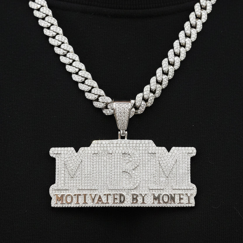 Moissanite 5.85 ctw MBM Pendant