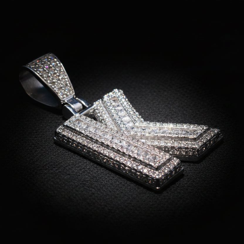 Moissanite 2.80 ctw "K" Initial