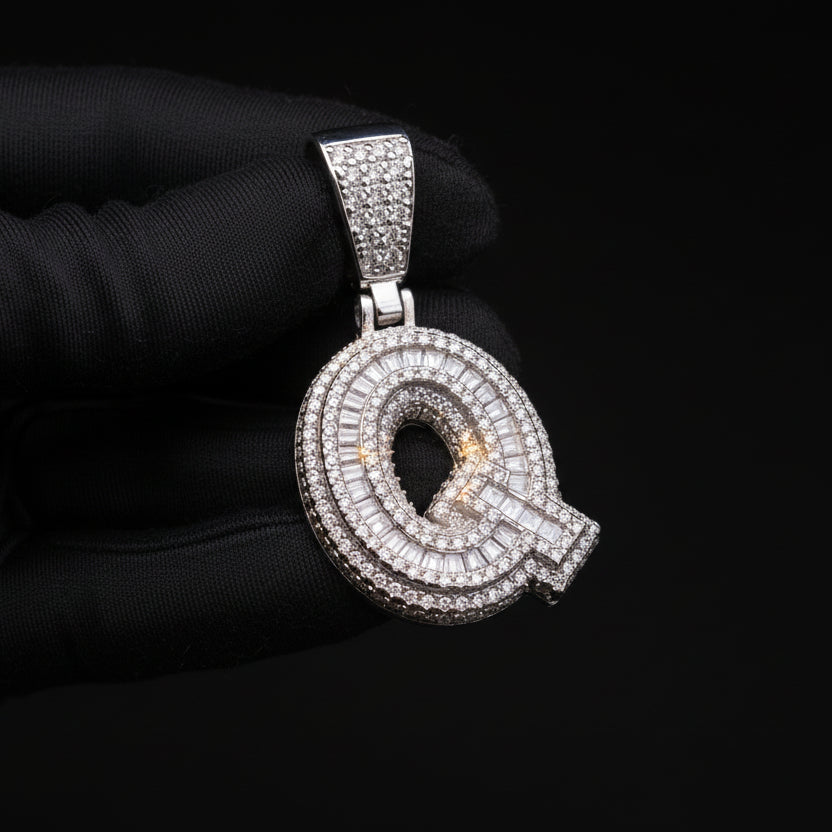 Moissanite 2.73 ctw "Q" Initial