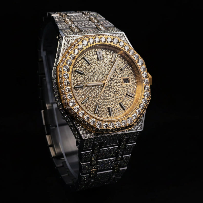 Moissanite 16 ctw Watch