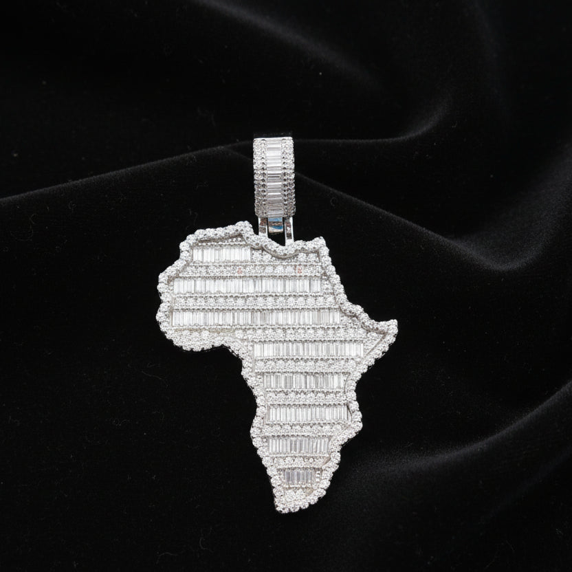 Moissanite 2.32 ctw Africa Pendant