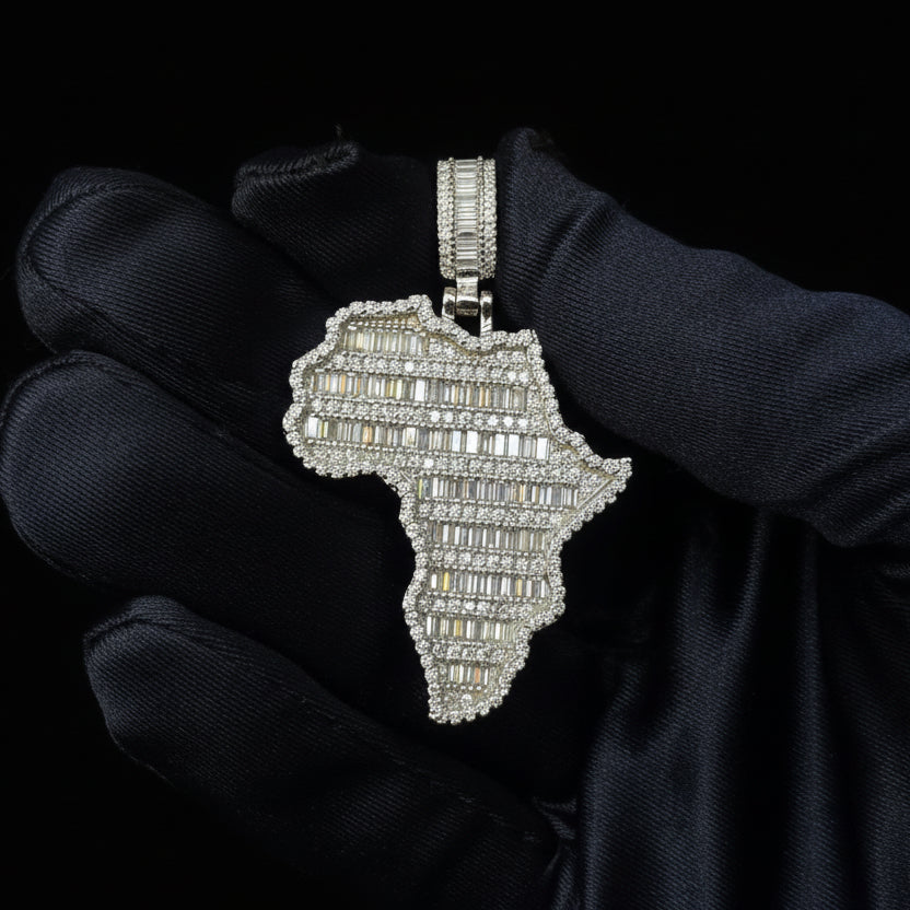 Moissanite 2.32 ctw Africa Pendant