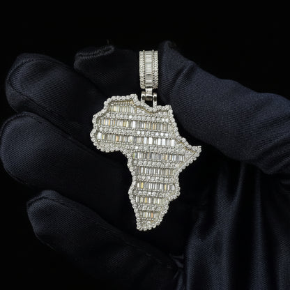 Moissanite 2.32 ctw Africa Pendant