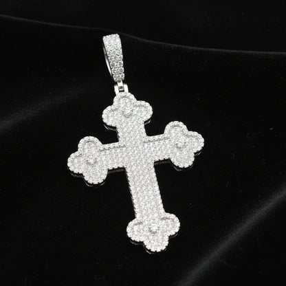 Moissanite 2.11 ctw Cross Pendant