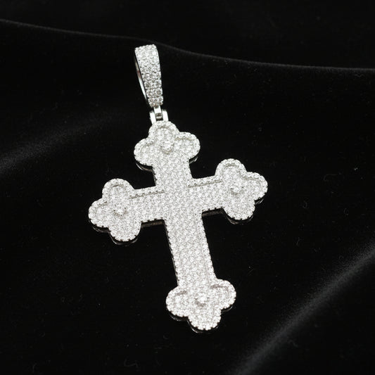 Moissanite 2.11 ctw Cross Pendant