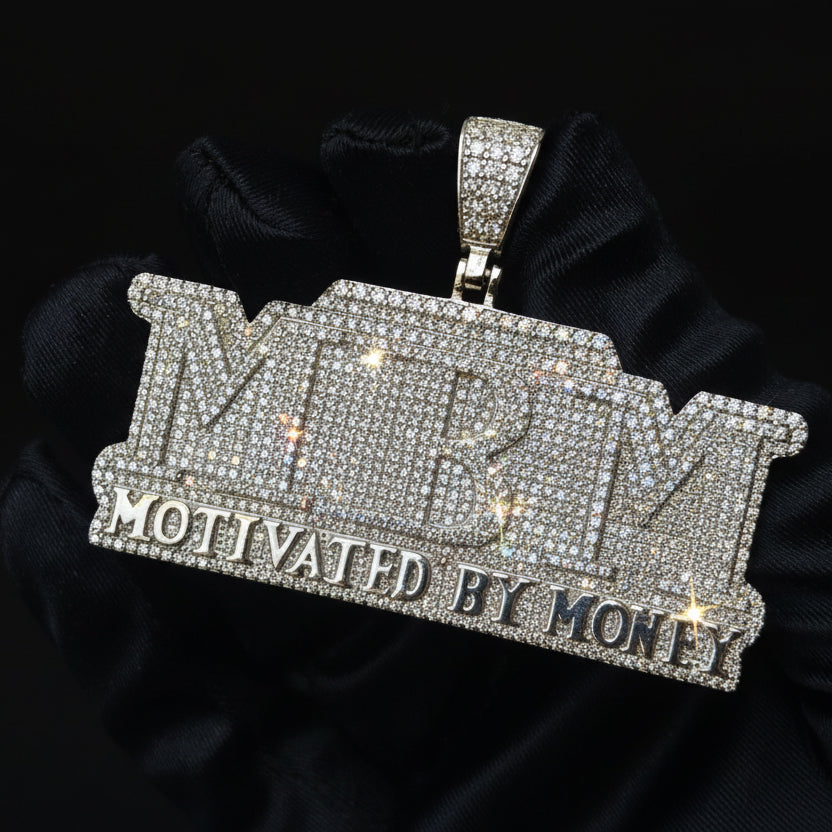 Moissanite 5.85 ctw MBM Pendant