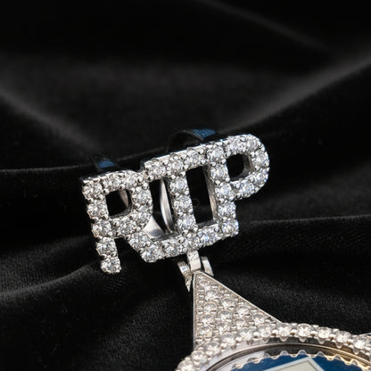 Moissanite 3.8 ctw Star Memory With RIP pendant