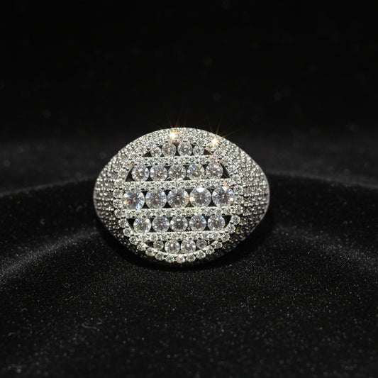 Moissanite 2.46 ctw Circle Ring