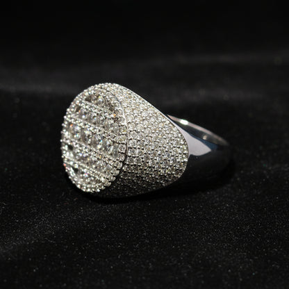 Moissanite 2.46 ctw Circle Ring