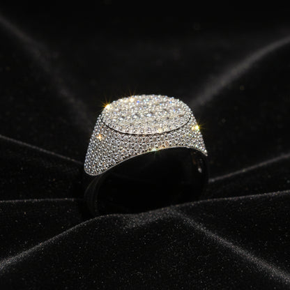 Moissanite 2.46 ctw Circle Ring