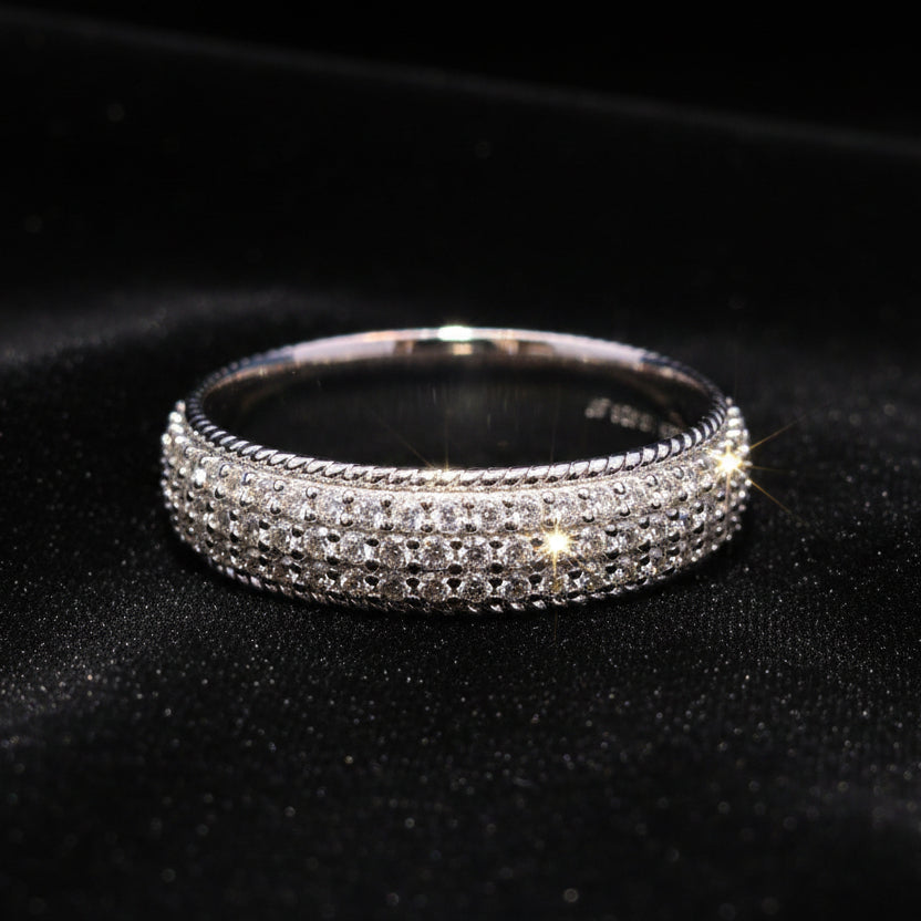 Moissanite 1.50 ctw Round Ring