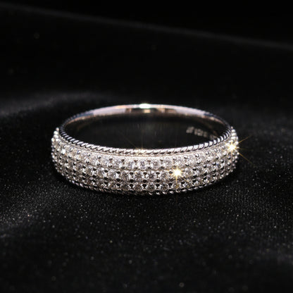 Moissanite 1.50 ctw Round Ring