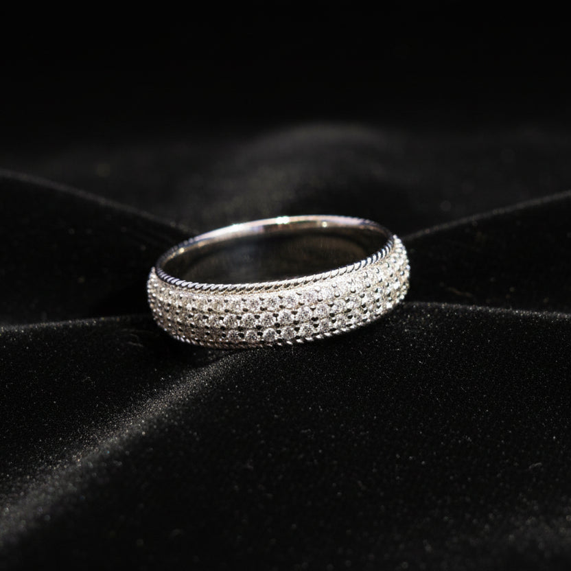 Moissanite 1.50 ctw Round Ring