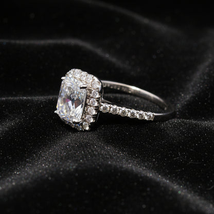 Moissanite 1.80 ctw Radiant Ring