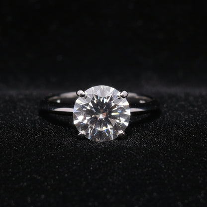 Moissanite 3.00 ctw Round Engagement Ring