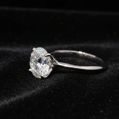 Moissanite 3.00 ctw Round Engagement Ring