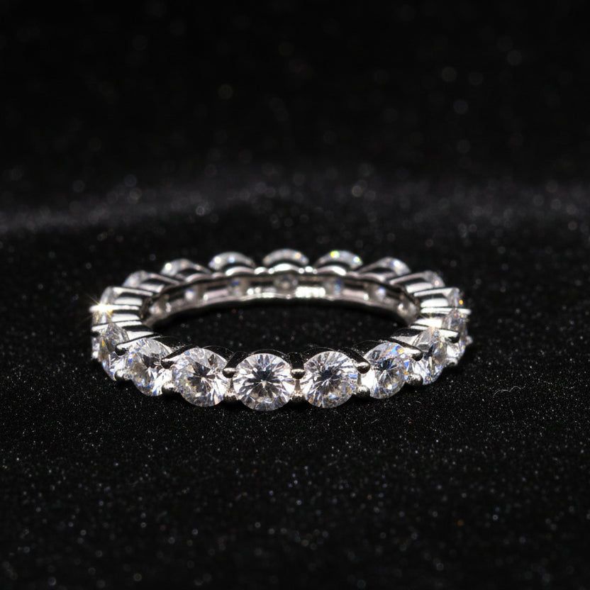 Moissanite 3.80 ctw Eternity Band
