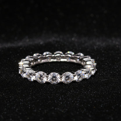 Moissanite 3.80 ctw Eternity Band