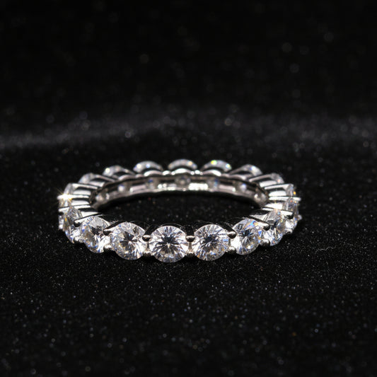 Moissanite 3.80 ctw Eternity Band