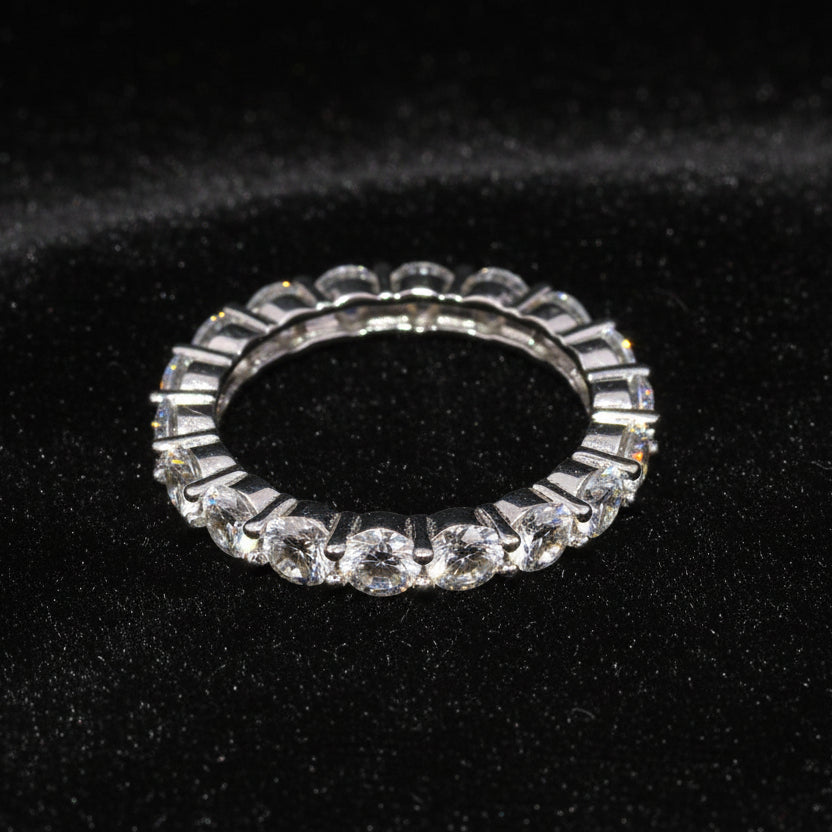 Moissanite 3.80 ctw Eternity Band