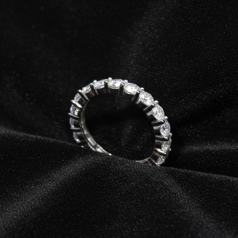 Moissanite 3.80 ctw Eternity Band
