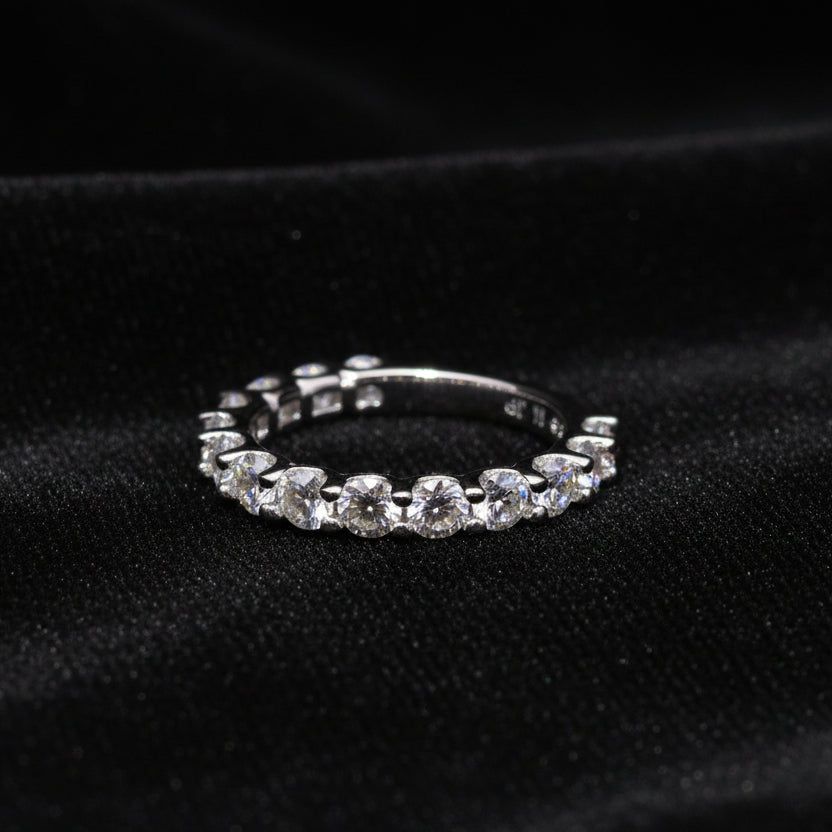 Moissanite 0.19 ctw Eternity Band