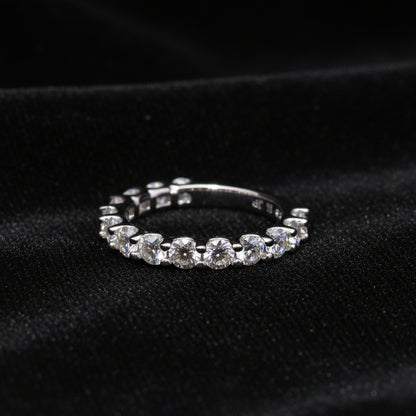 Moissanite 0.19 ctw Eternity Band