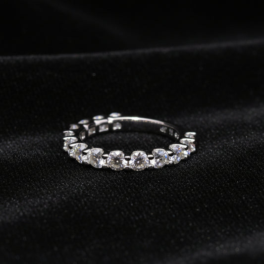 Moissanite 0.19 ctw Eternity Band