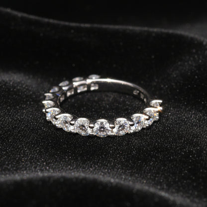 Moissanite 0.19 ctw Eternity Band