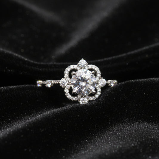 Moissanite 1.50 ctw Heart Shape Ring