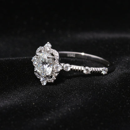 Moissanite 1.50 ctw Heart Shape Ring