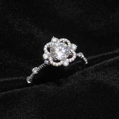 Moissanite 1.50 ctw Heart Shape Ring