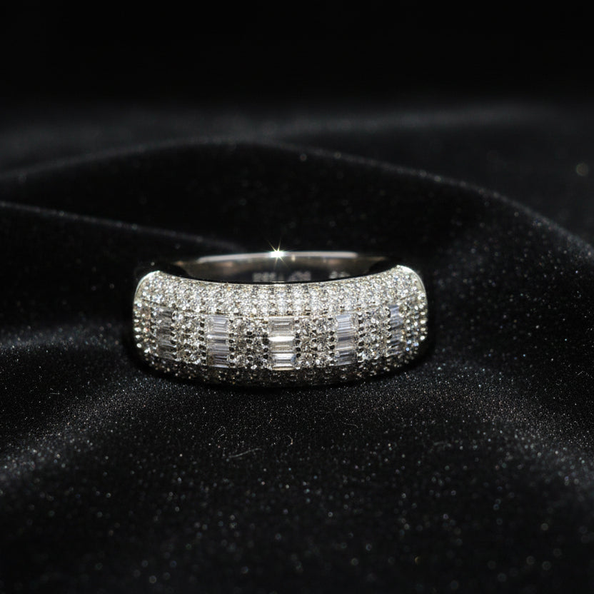 Moissanite 1.25 ctw Round  Ring