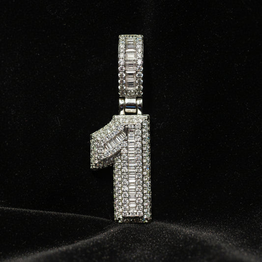 Moissanite Baguette Number 1