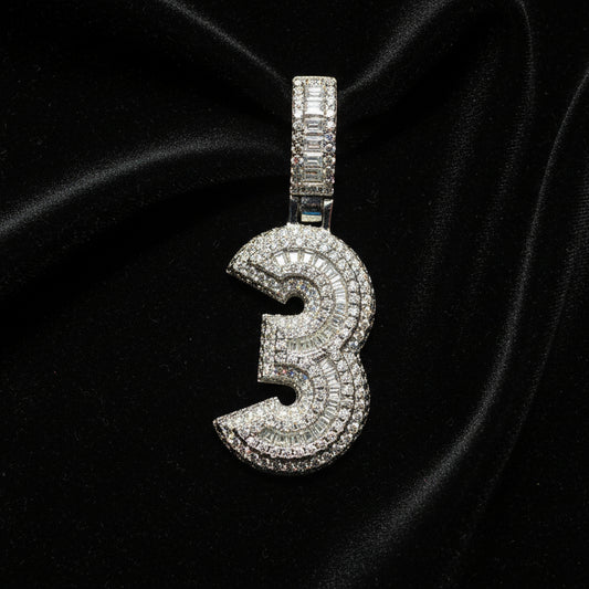 Moissanite Baguette Number 3