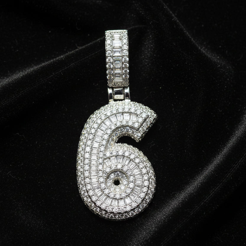 Moissanite Baguette Number 6