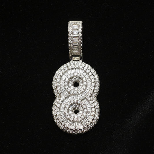 Moissanite Baguette Number 8