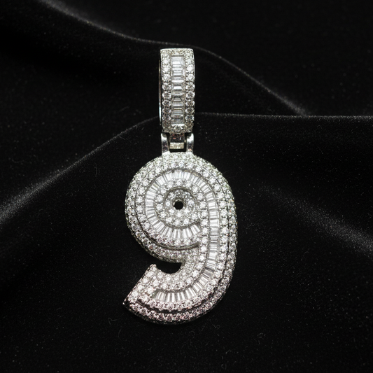 Moissanite Baguette Number 9