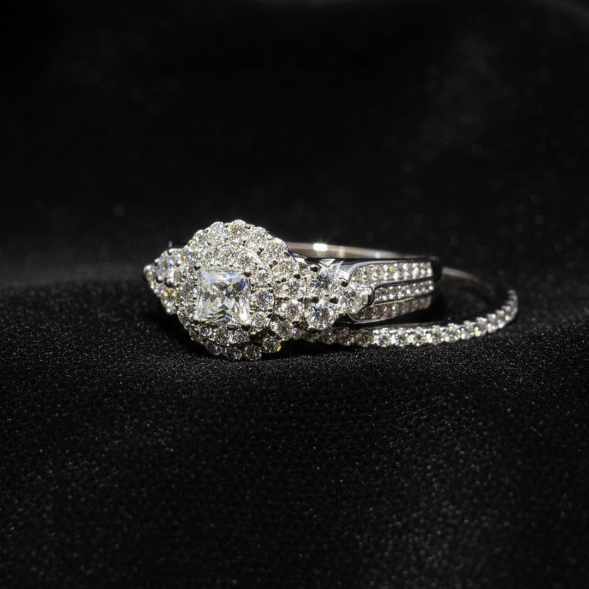 Moissanite 1.50 ctw Circle Ring