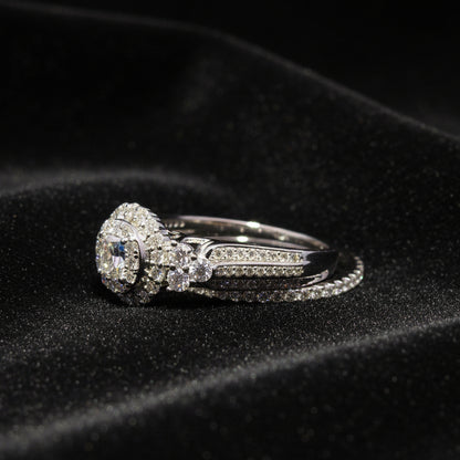 Moissanite 1.50 ctw Circle Ring