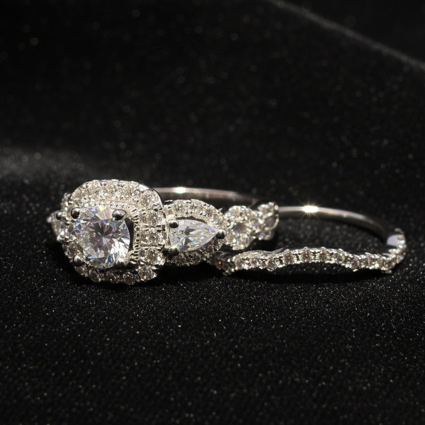 Moissanite 2.99 ctw Square Ring