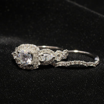 Moissanite 2.99 ctw Square Ring