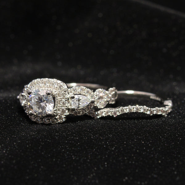 Moissanite 2.99 ctw Square Ring