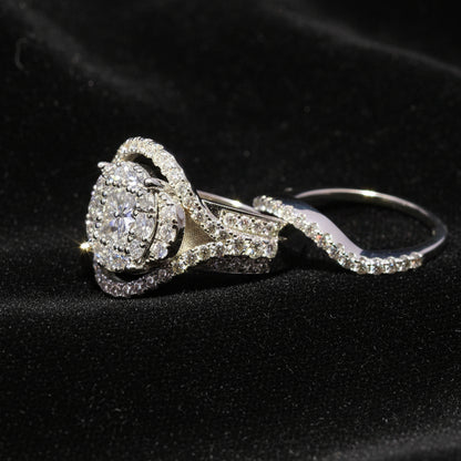 Moissanite 2.61 ctw Emerald Ring