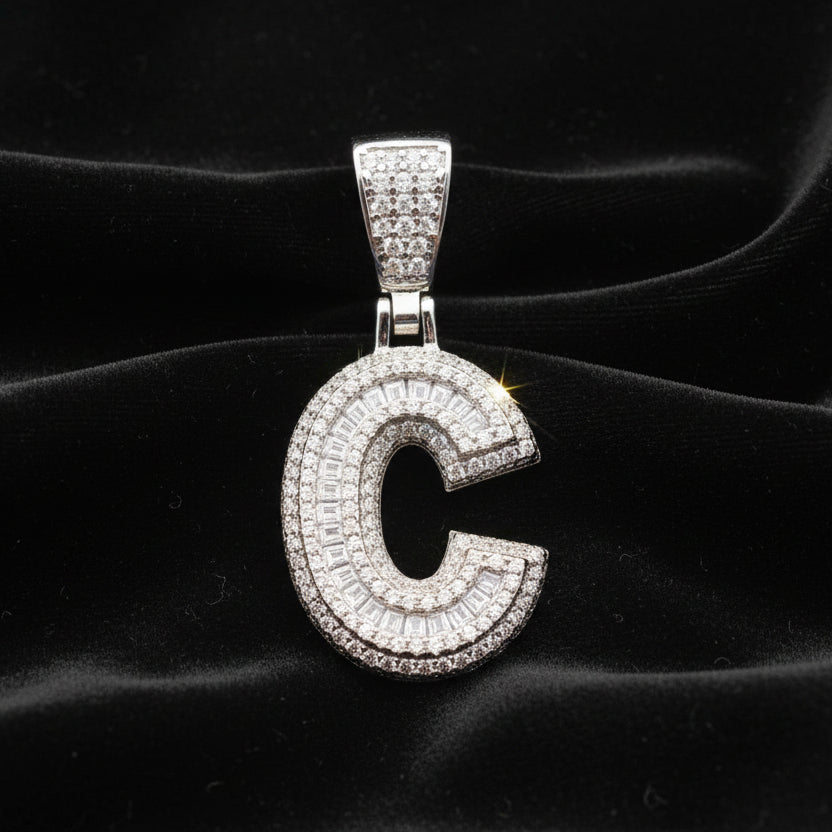 Moissanite 2.74 ctw "C" Initial