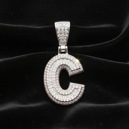Moissanite 2.74 ctw "C" Initial