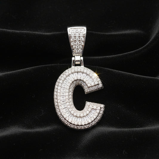 Moissanite 2.74 ctw "C" Initial