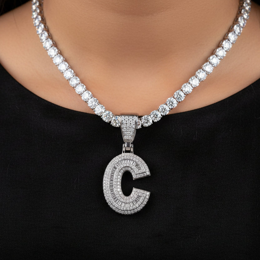 Moissanite 2.74 ctw "C" Initial