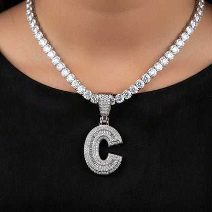 Moissanite 2.74 ctw "C" Initial