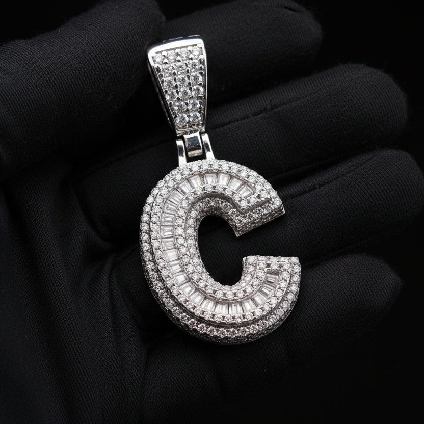 Moissanite 2.74 ctw "C" Initial
